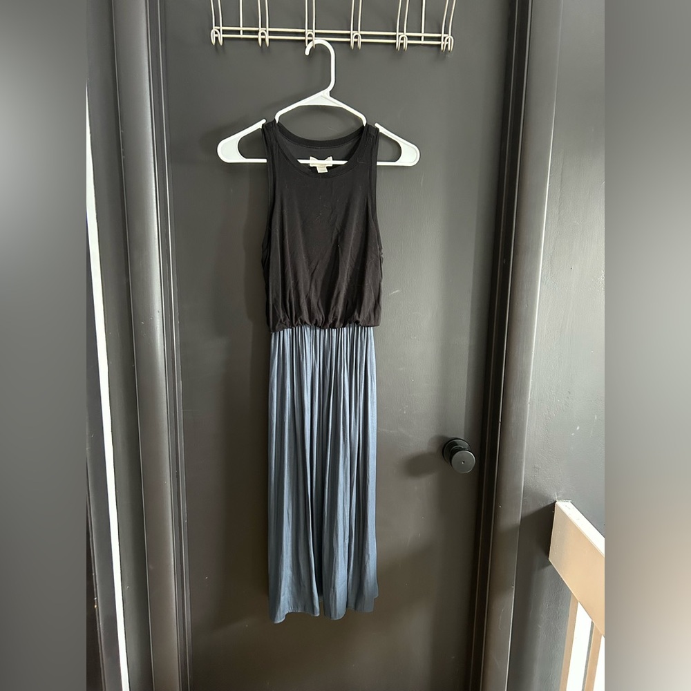 Ann Taylor LOFT Colorblock Midi Maxi dress